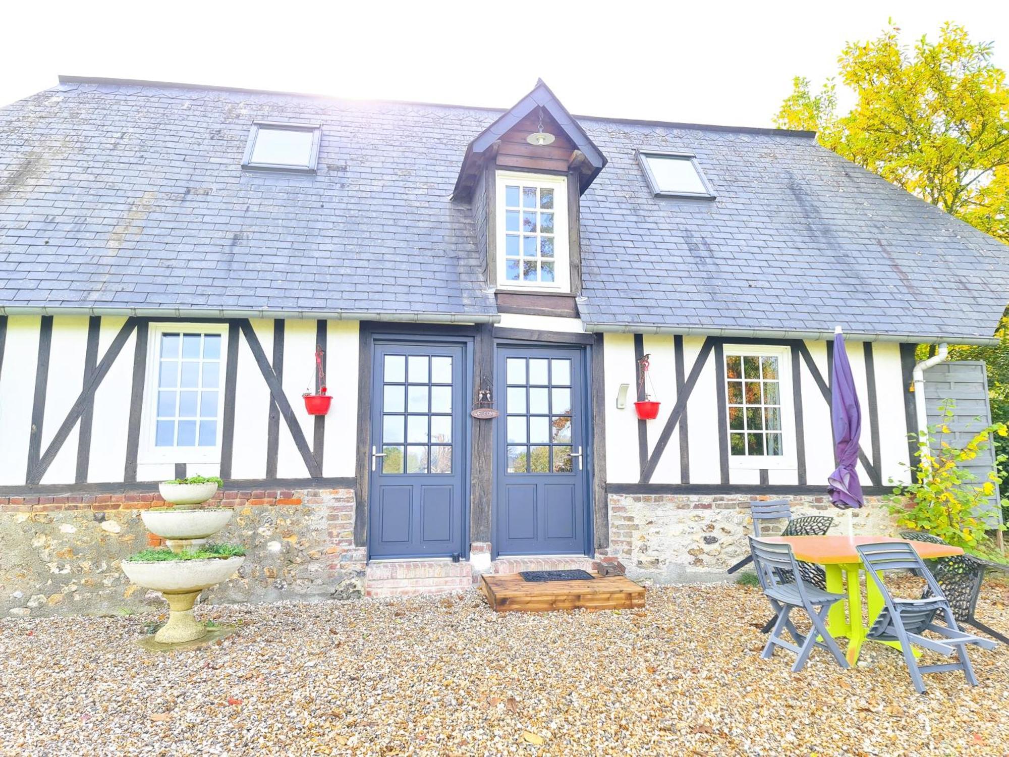 Maison Normande Freneuse-Sur-Risle Exterior foto