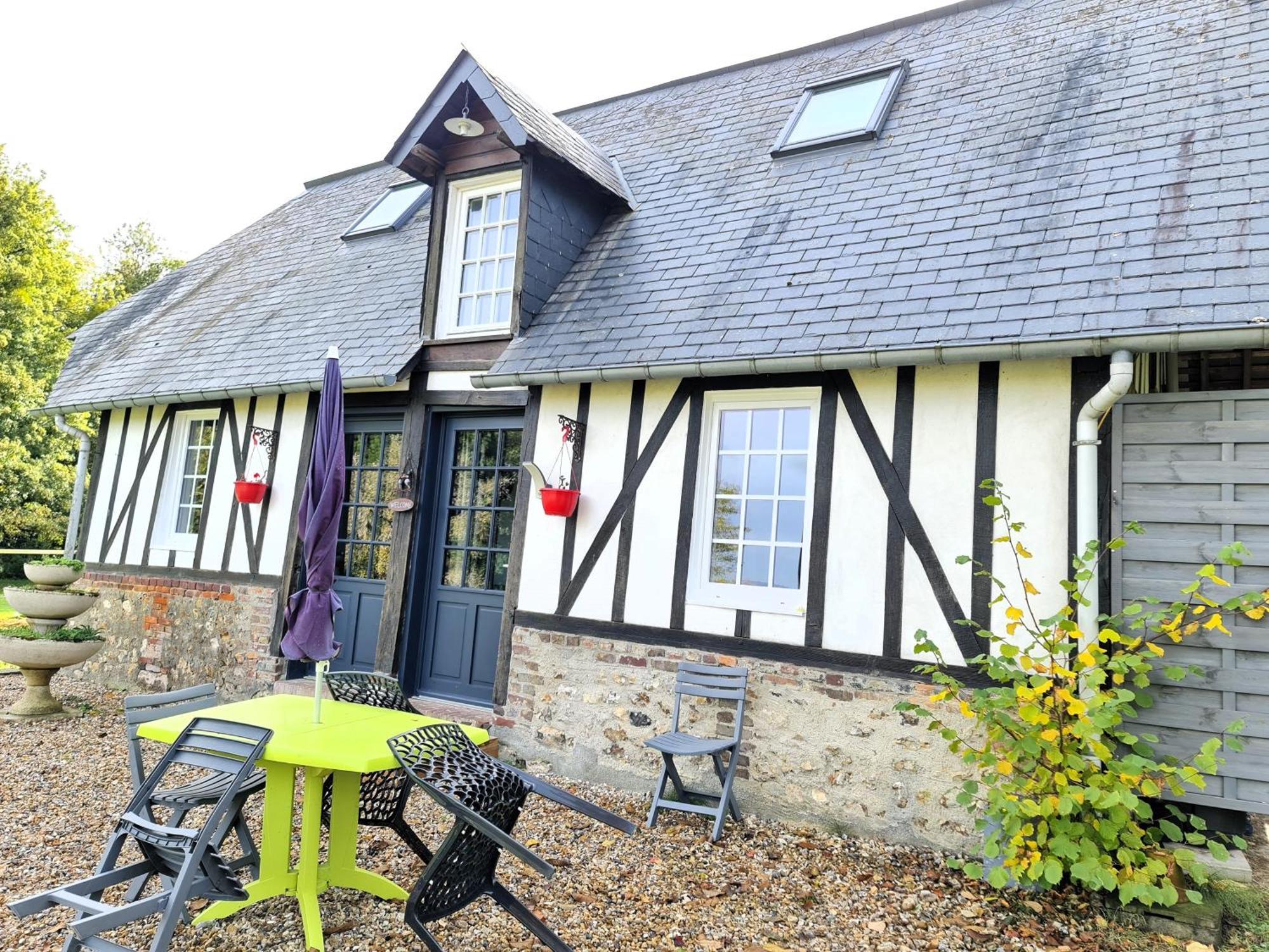 Maison Normande Freneuse-Sur-Risle Exterior foto